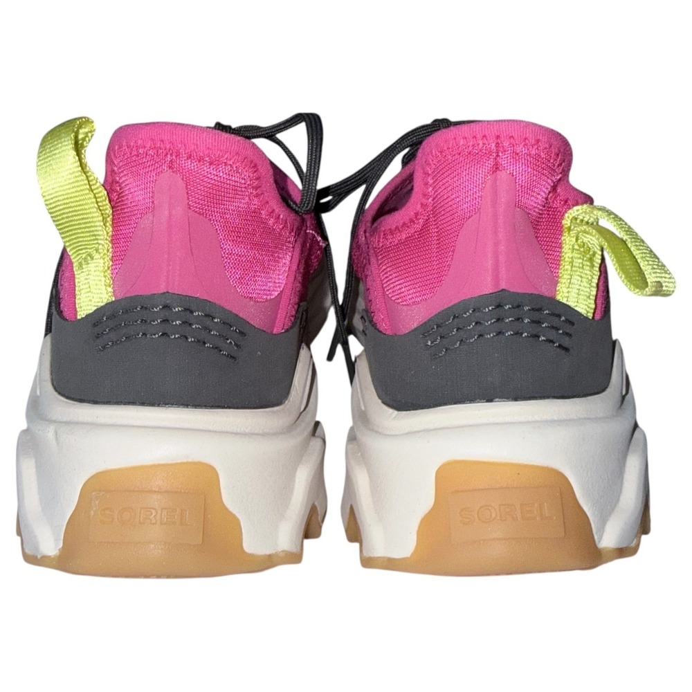 Sorel Womens 8.5 Pink Kinetic Breakthru Day Lace Sneakers - Picture 9 of 10